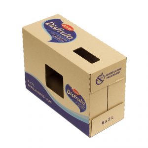 Caja Cartón Troquelada 359X154X256