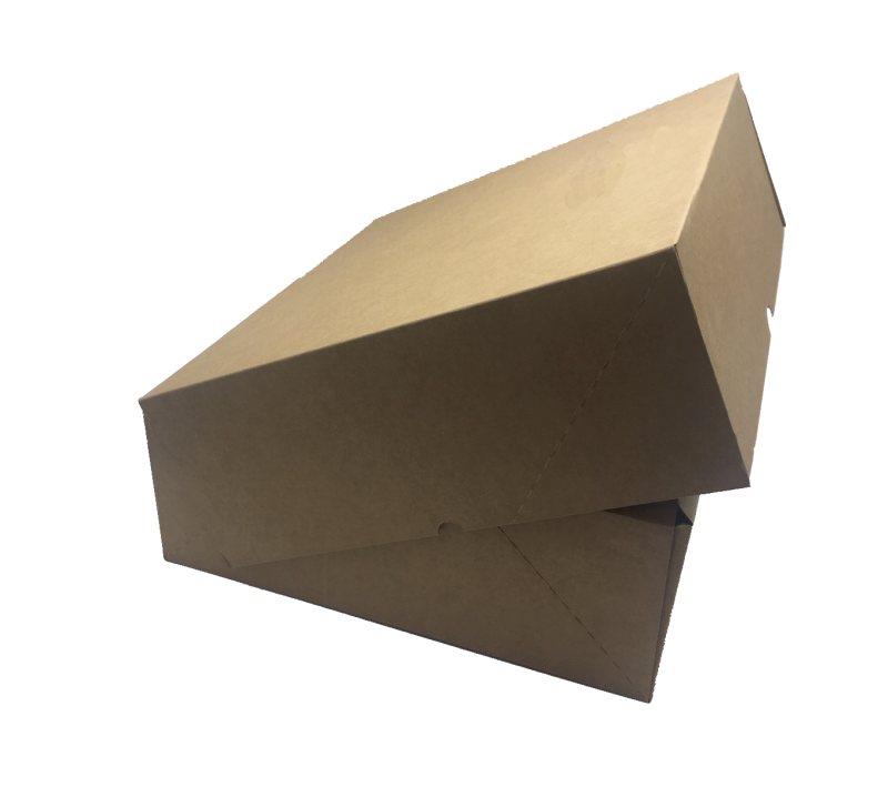 Caja con puntos de pegado semicerrada lateral_embalaje ecommerce