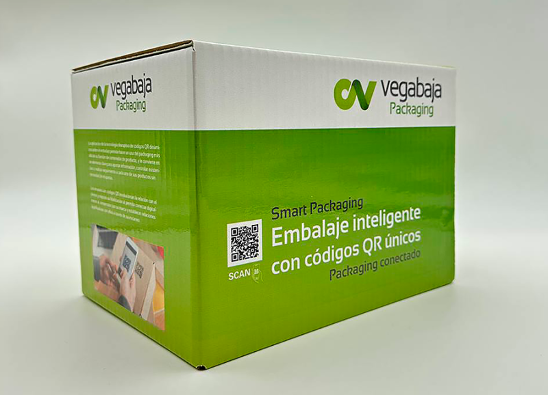 Embalaje inteligente QR únicos Vegabaja Packaging