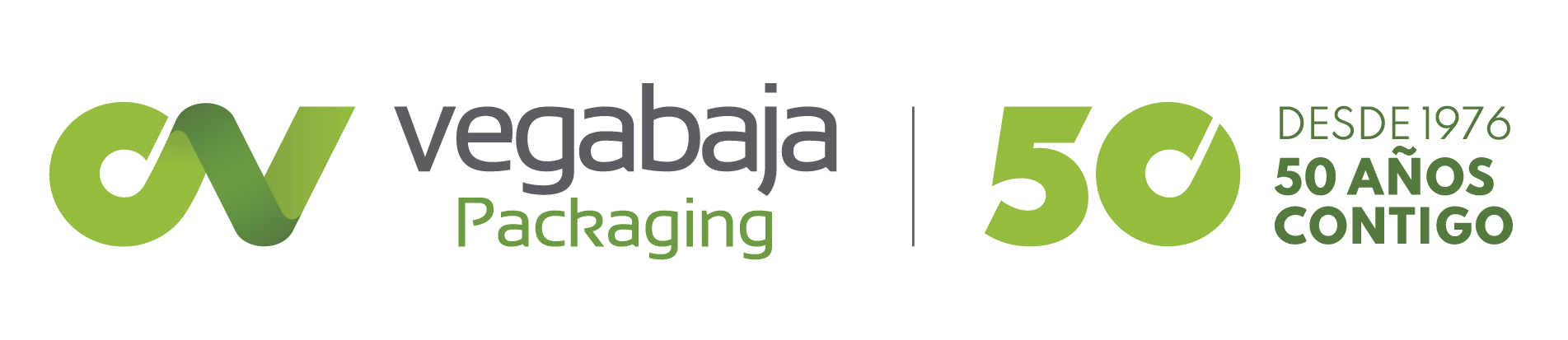 Logo 50 aniversario Vegabaja Packaging